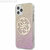 coque-bi-matiere-avec-paillettes-degrade-rose-et-jaune-et-logo-guess-pour-apple-iphone-12-67-guess-saint-etienne-mobishop