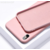 Coque silicone iPhone 7 8 SE 2020 rose saint-etienne