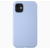 Coque silicone iPhone X XS bleu lila turquoise