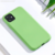 Coque silicone iPhone 11 vert saint-etienne