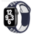 Bracelet en silicone bleu et blanc pour Apple Watch 38:40mm saint-etienne