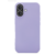 Coque silicone violet FAIRPLAY PAVONE iPhone 16 -saint-etienne-mobishop