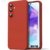 coque-samsung-galaxy-A55-5G-rouge-silicone-saint-etienne