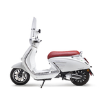 scooter blanc elegant