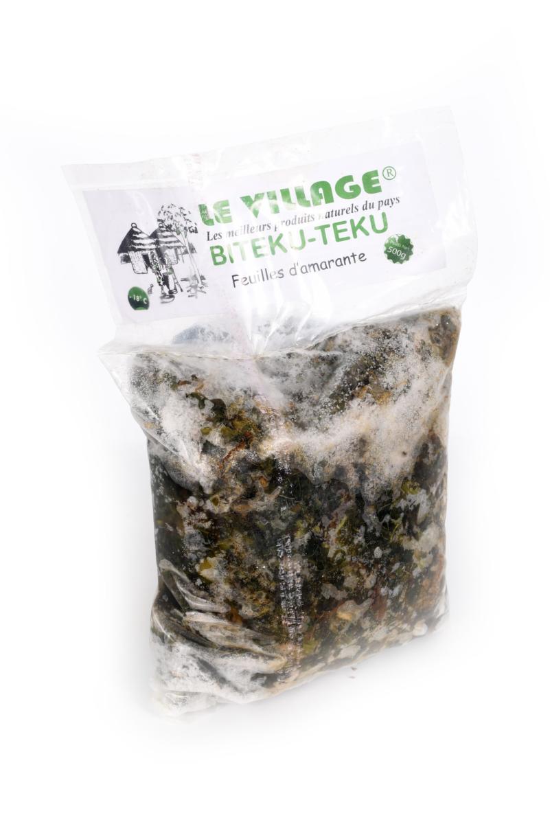 Biteku teku - Feuilles d\'amarante surgelé