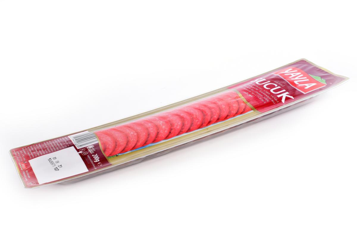 Saucisson à l\'ail tranche - Yayla