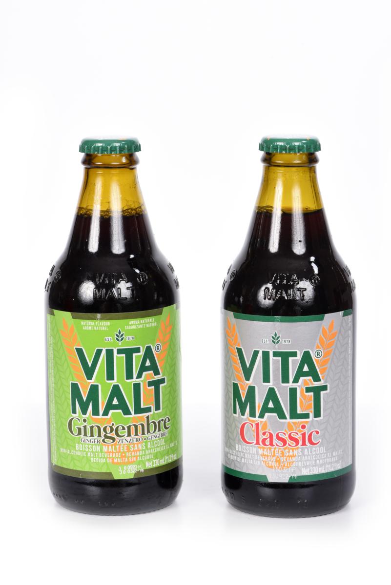 Bière sans alcool classic ou au gingembre - Vita malt