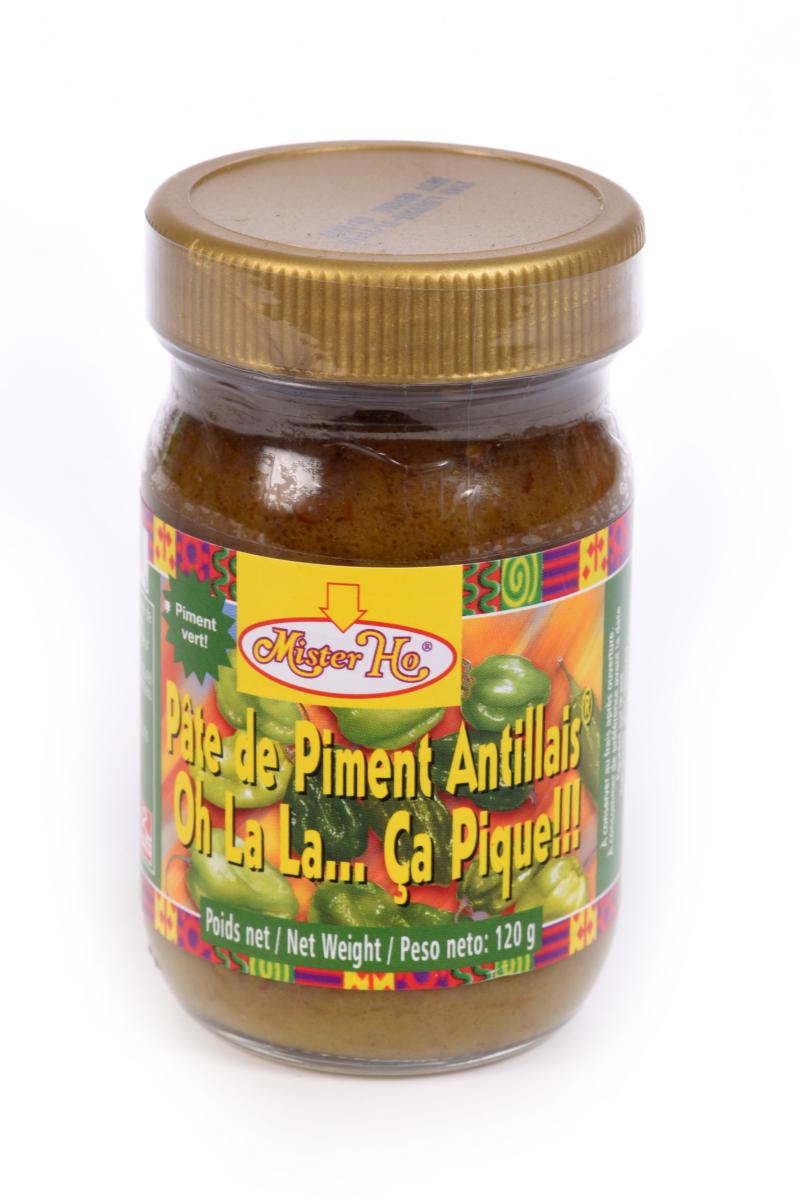 Pâte de piment vert antillais - ho la la... ça pique !!!