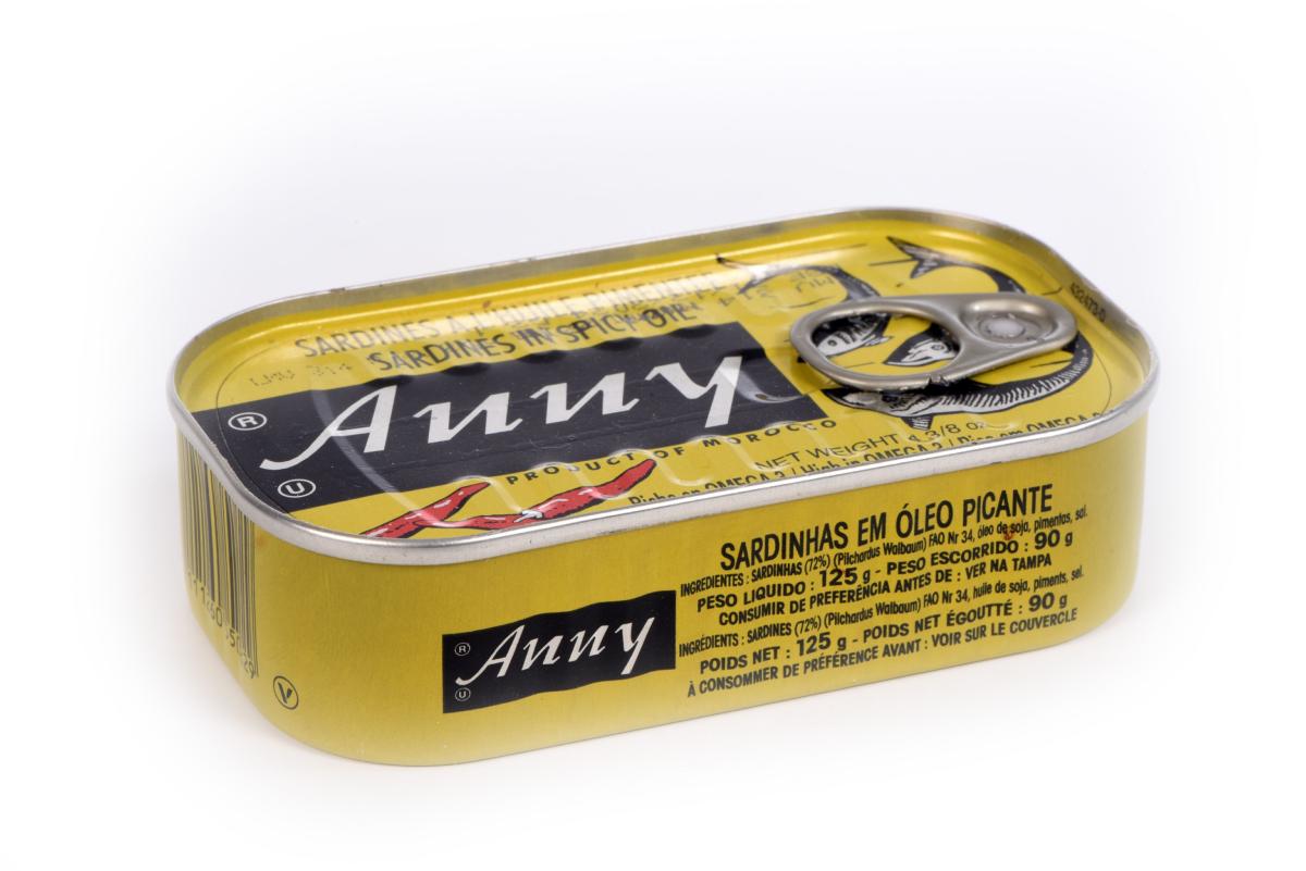 Sardines à l\'huile pimentée - Anny