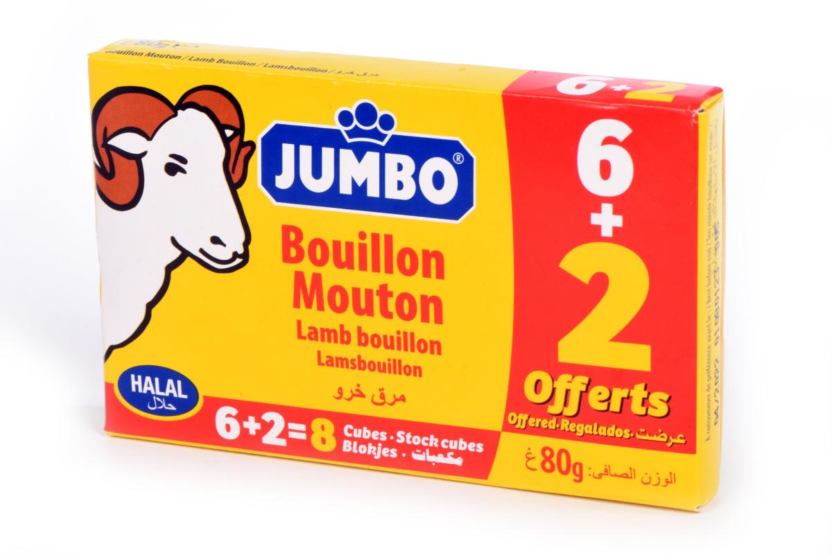 Bouillon de Mouton halal en cubes