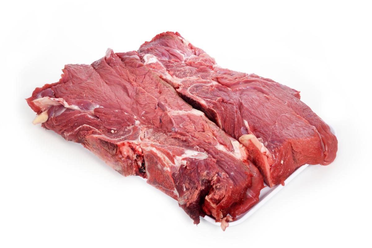 Basse côte de bœuf avec OS
