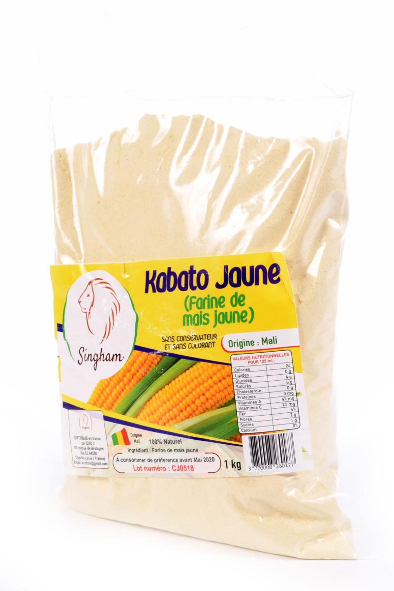 Farine de maïs jaune
