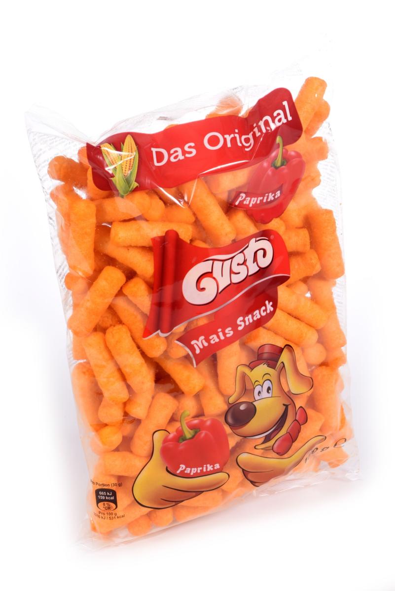 Snack maïs goût paprika - Gusto