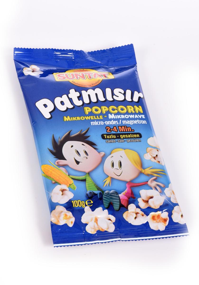 Graines à popcorn salées