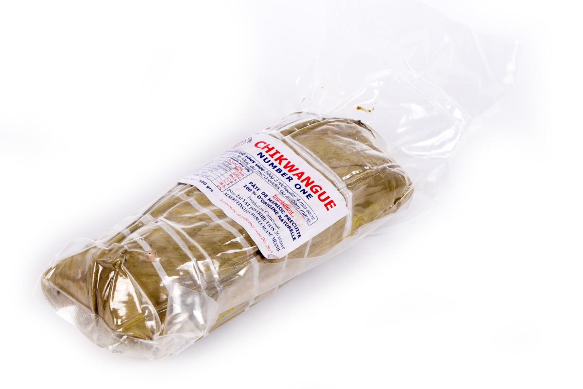 Chikwangue sous vide