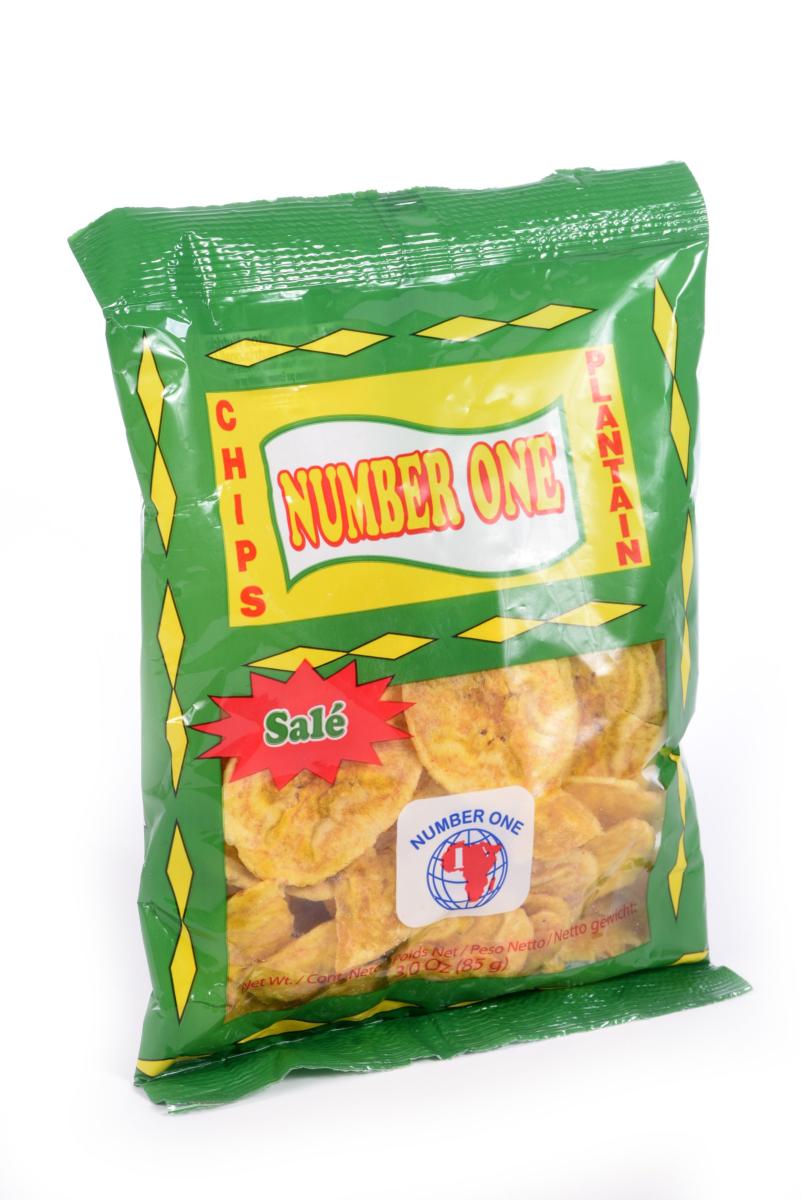 Chips de plantin salés - Number one