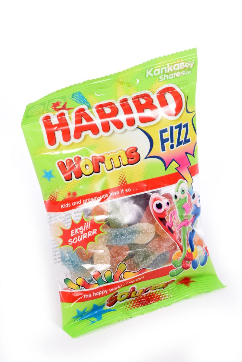 Haribo halal - Worms fizz