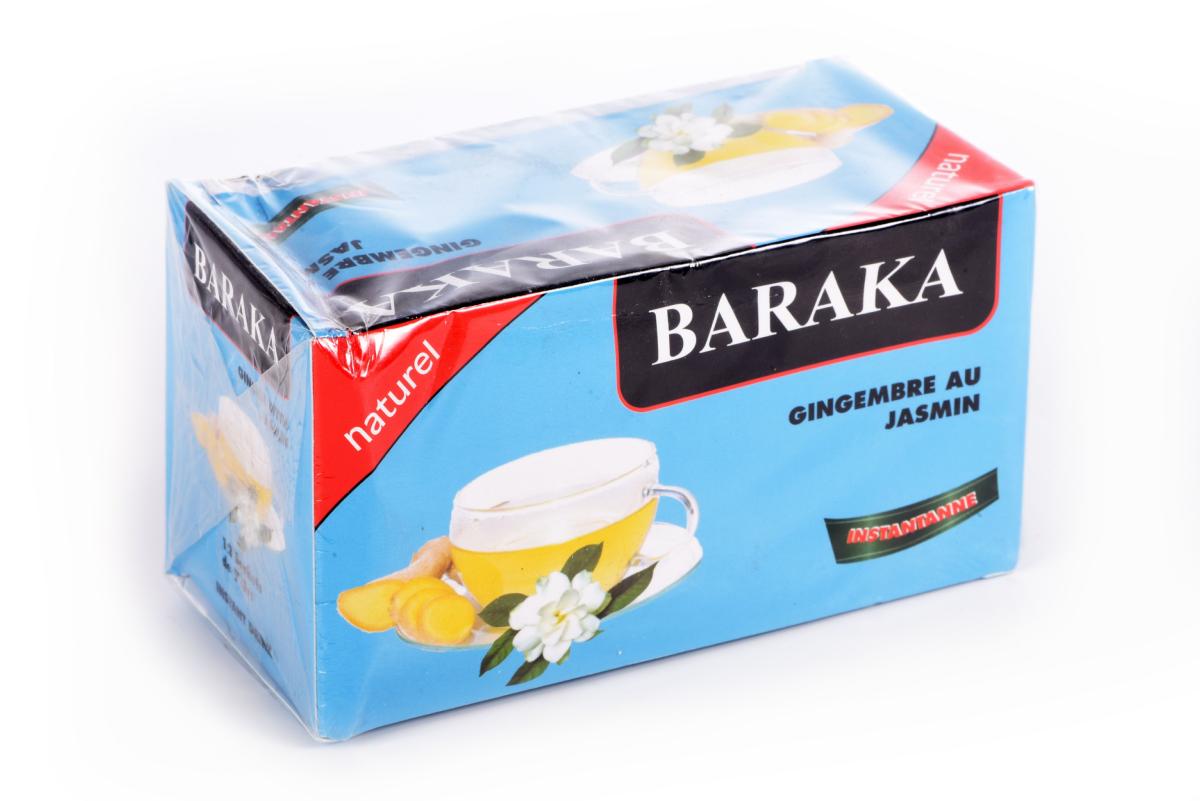 Thé au gingembre et au jasmin - Baraka