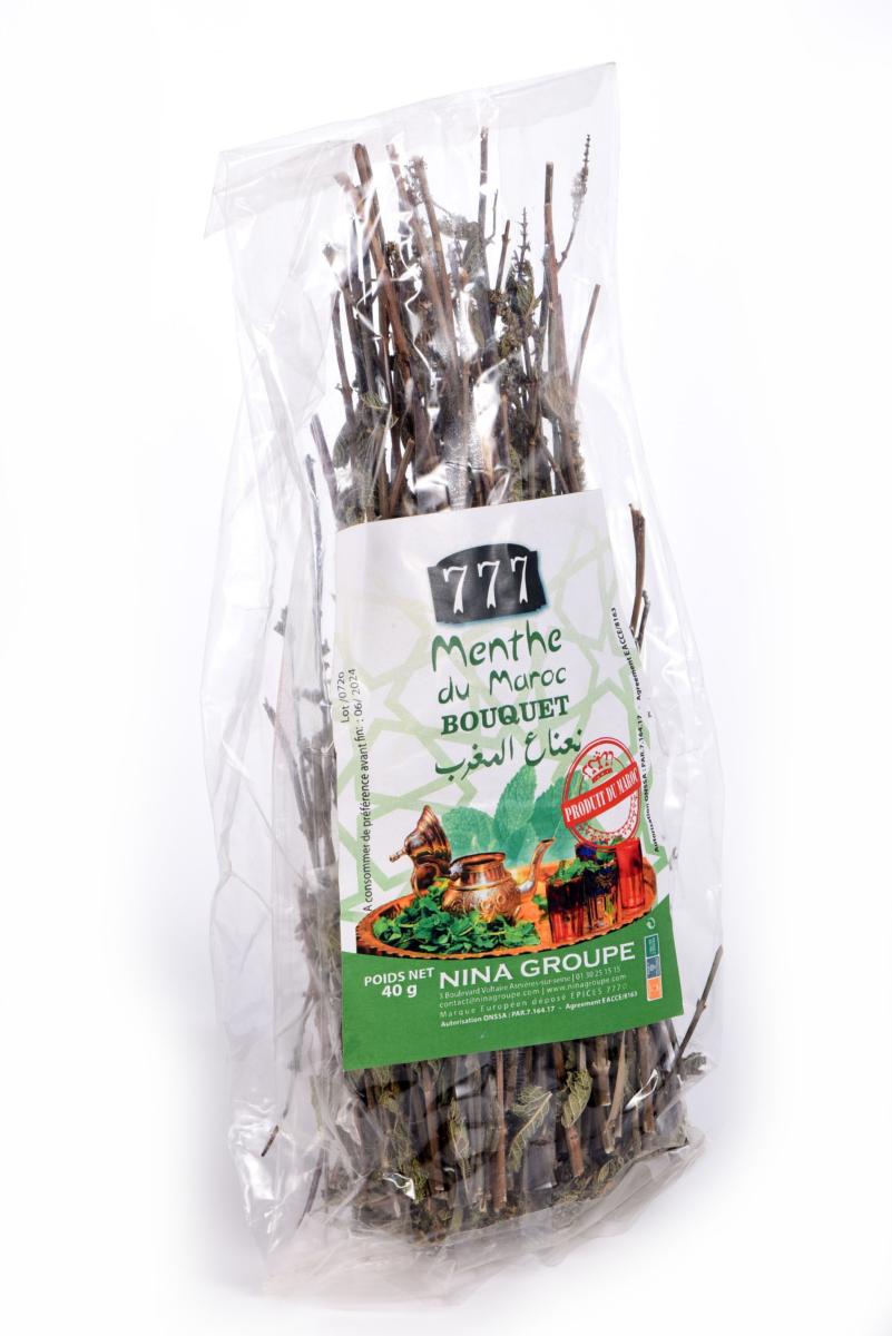 Menthe séchées du Maroc
