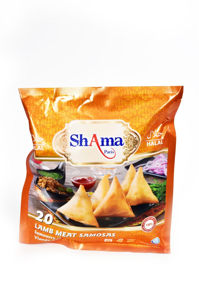 Samoussa à la viande d\'agneau congelées - Shama