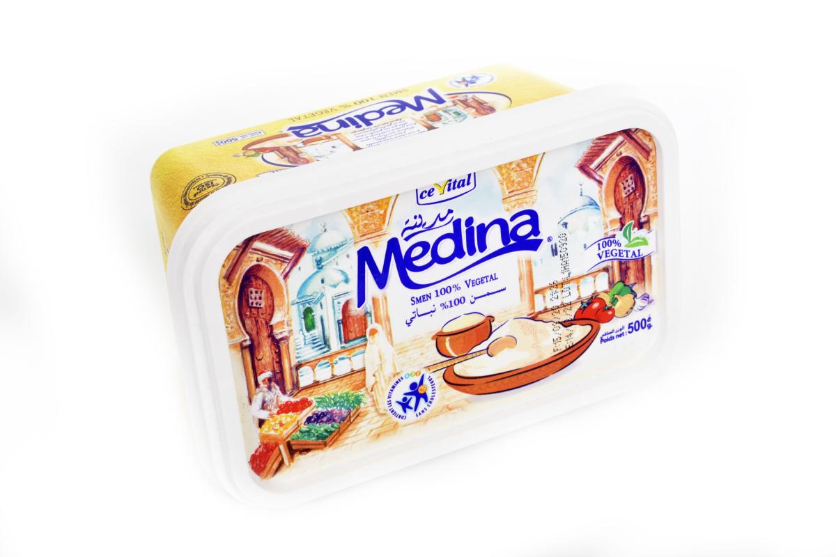 Beurre medina 100% vegetal
