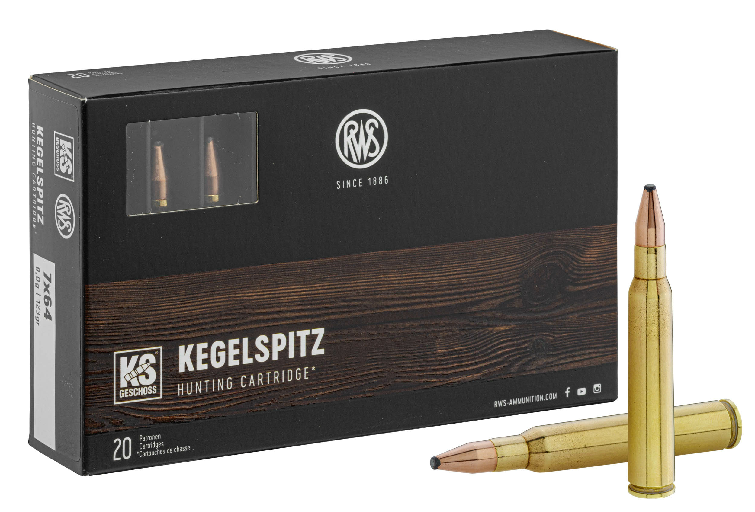 RWS 7x64 Pointe conique KS