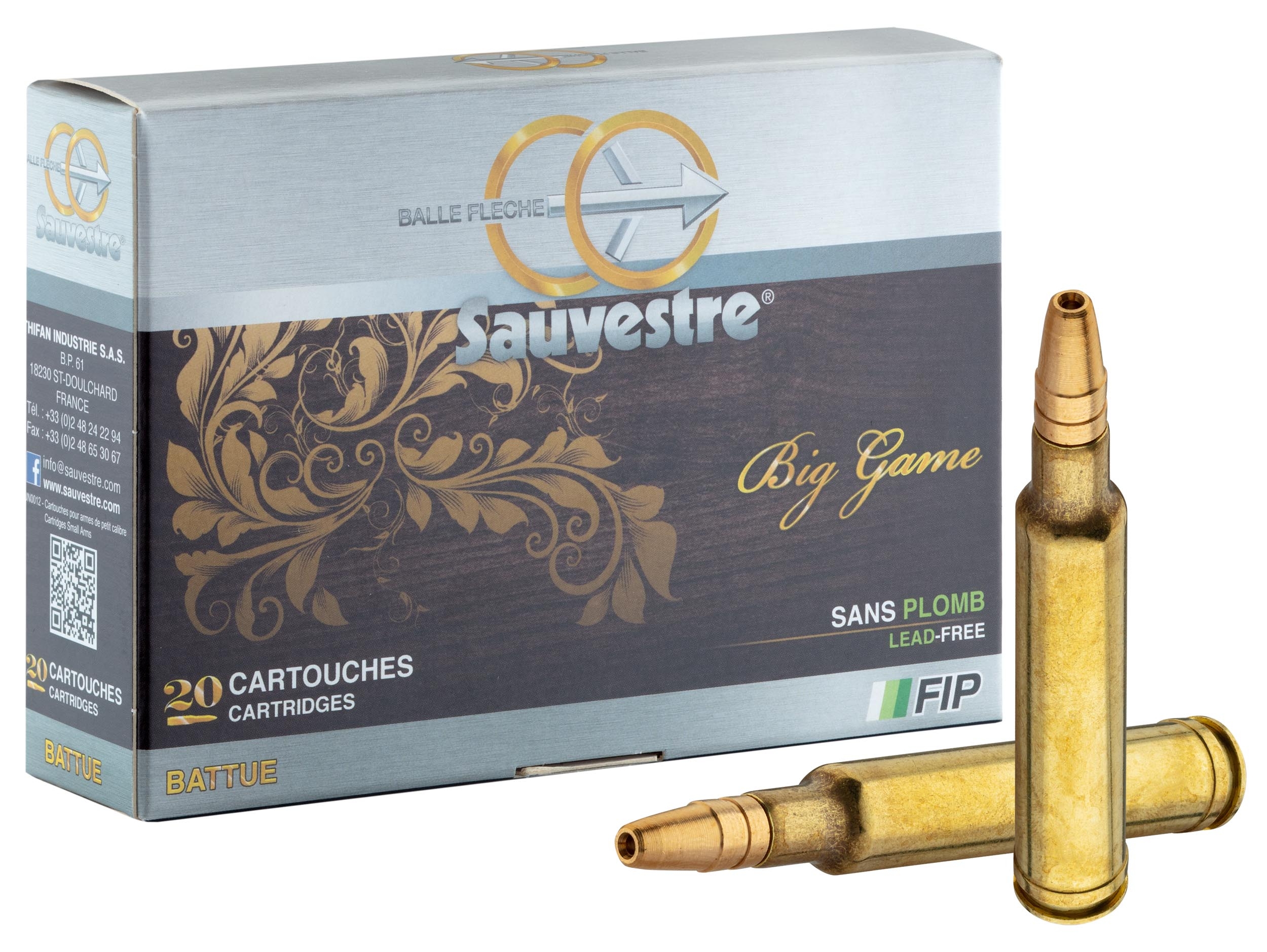 Sauvestre .300 Weatherby FIP Battue 164 gr / 10.6 g