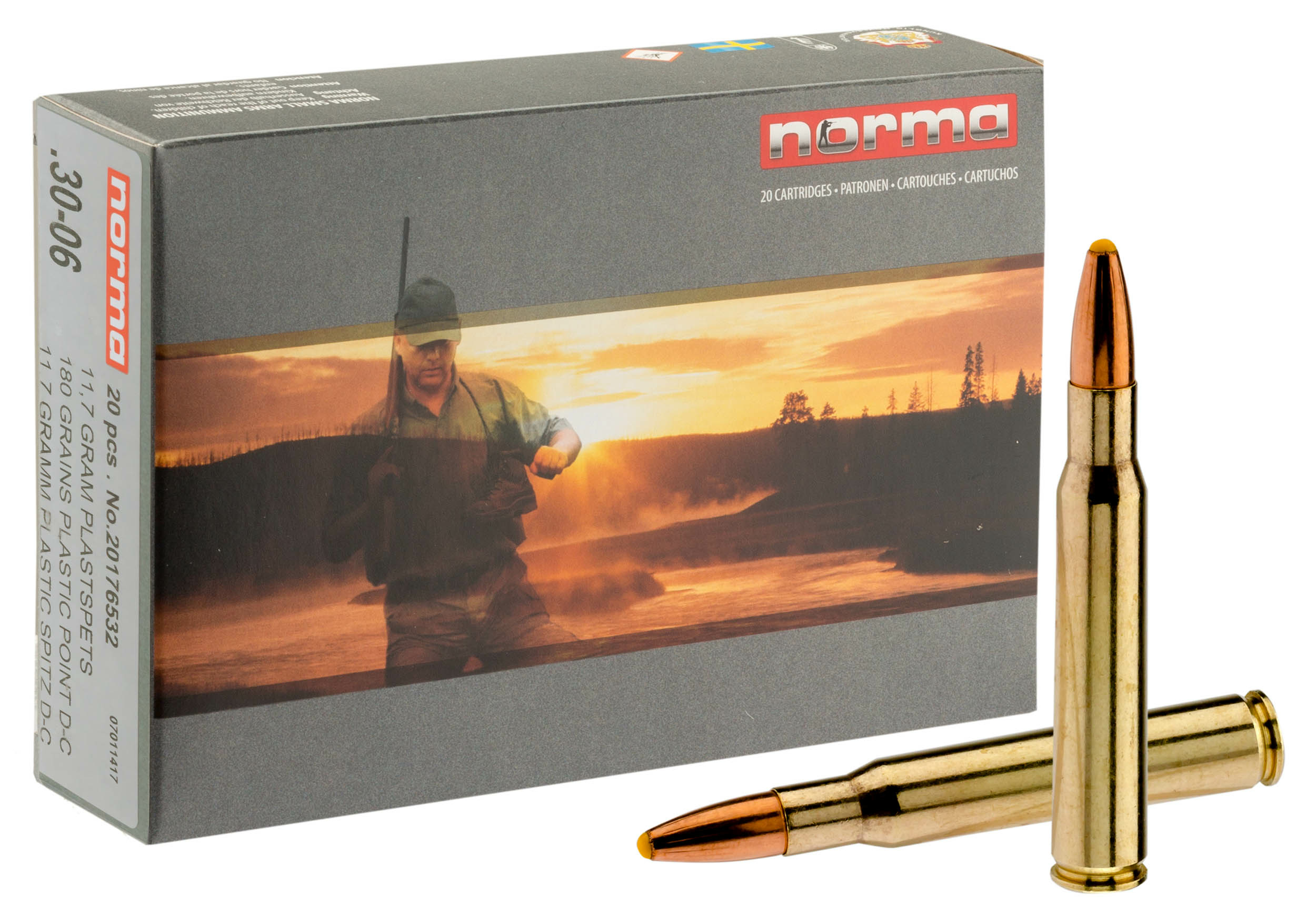 Norma .30-06 Springfield Plastic Point 180 grains / 11,7 g