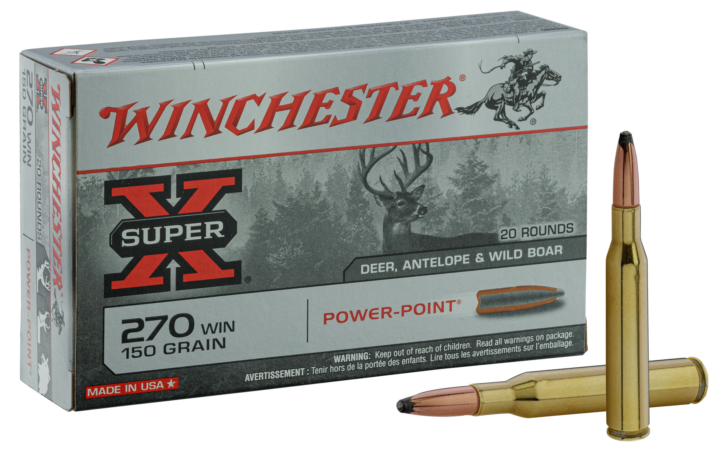 Winchester Power Point .270 Win 150 gr / 9.7 g