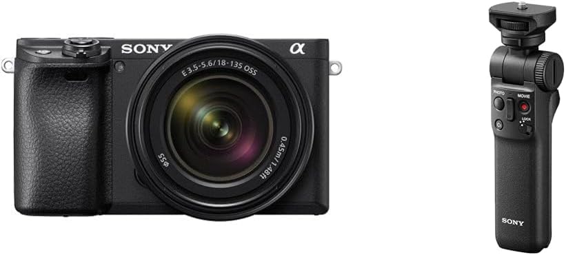 Sony Alpha 6400 Kit inkl. Objektiv SEL18135 + Bluetooth Handgriff