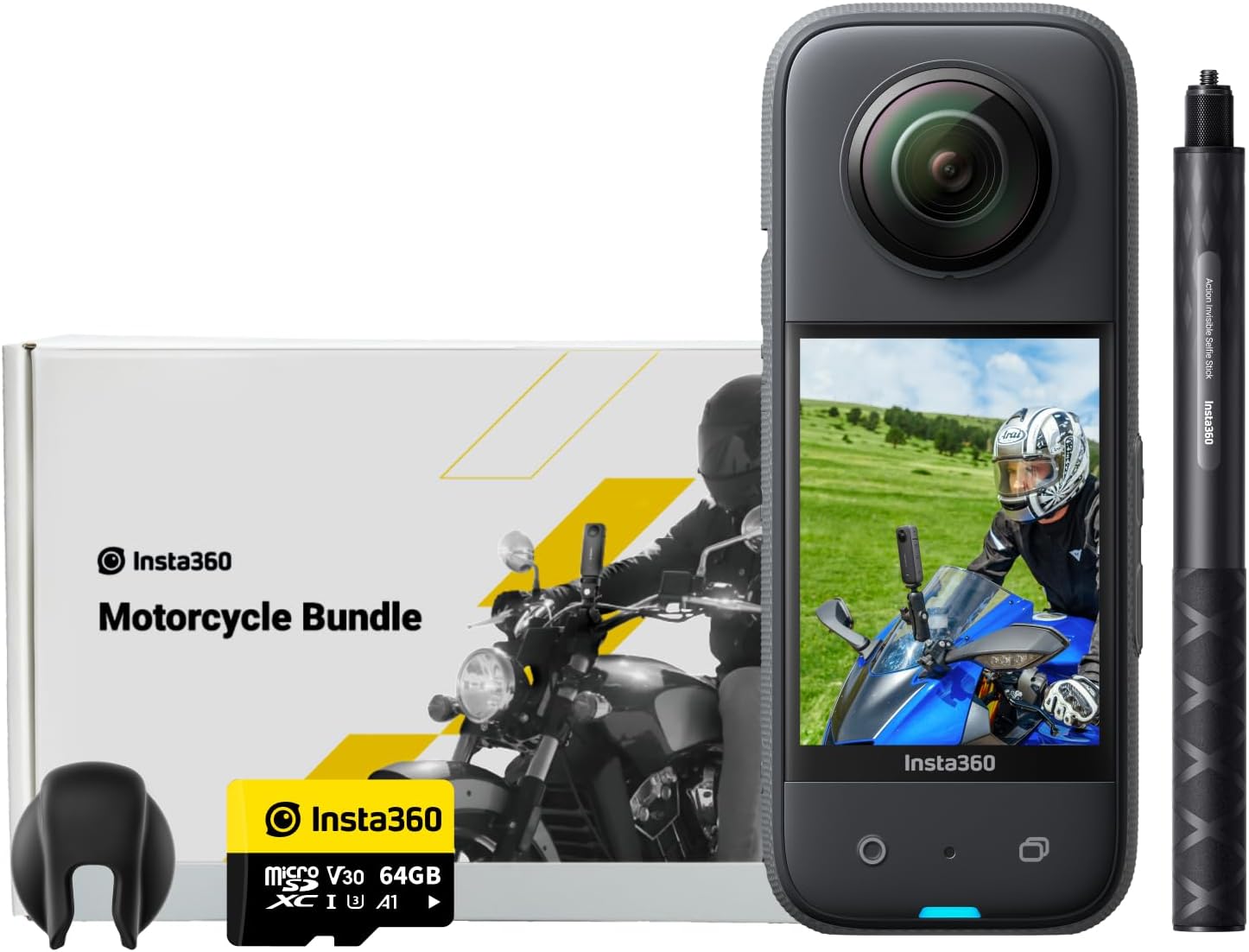 Insta360 X3 Motorrad-Bundle