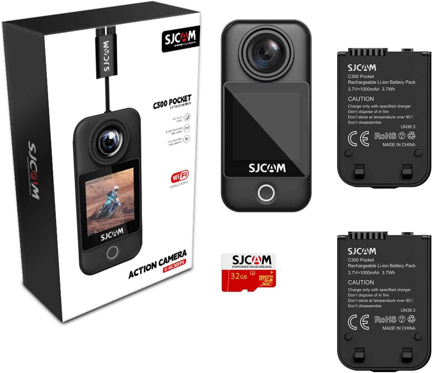 SJCAM C300 Pocket Black