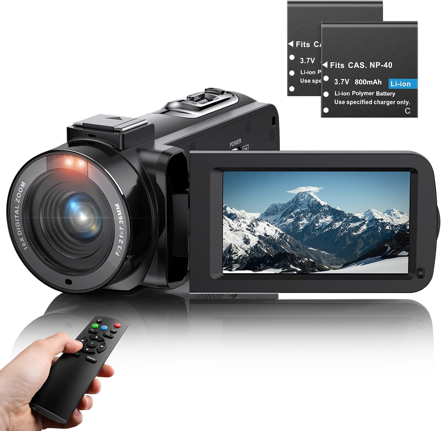 VAHOIALD Camcorder FHD 1080P 301STRM