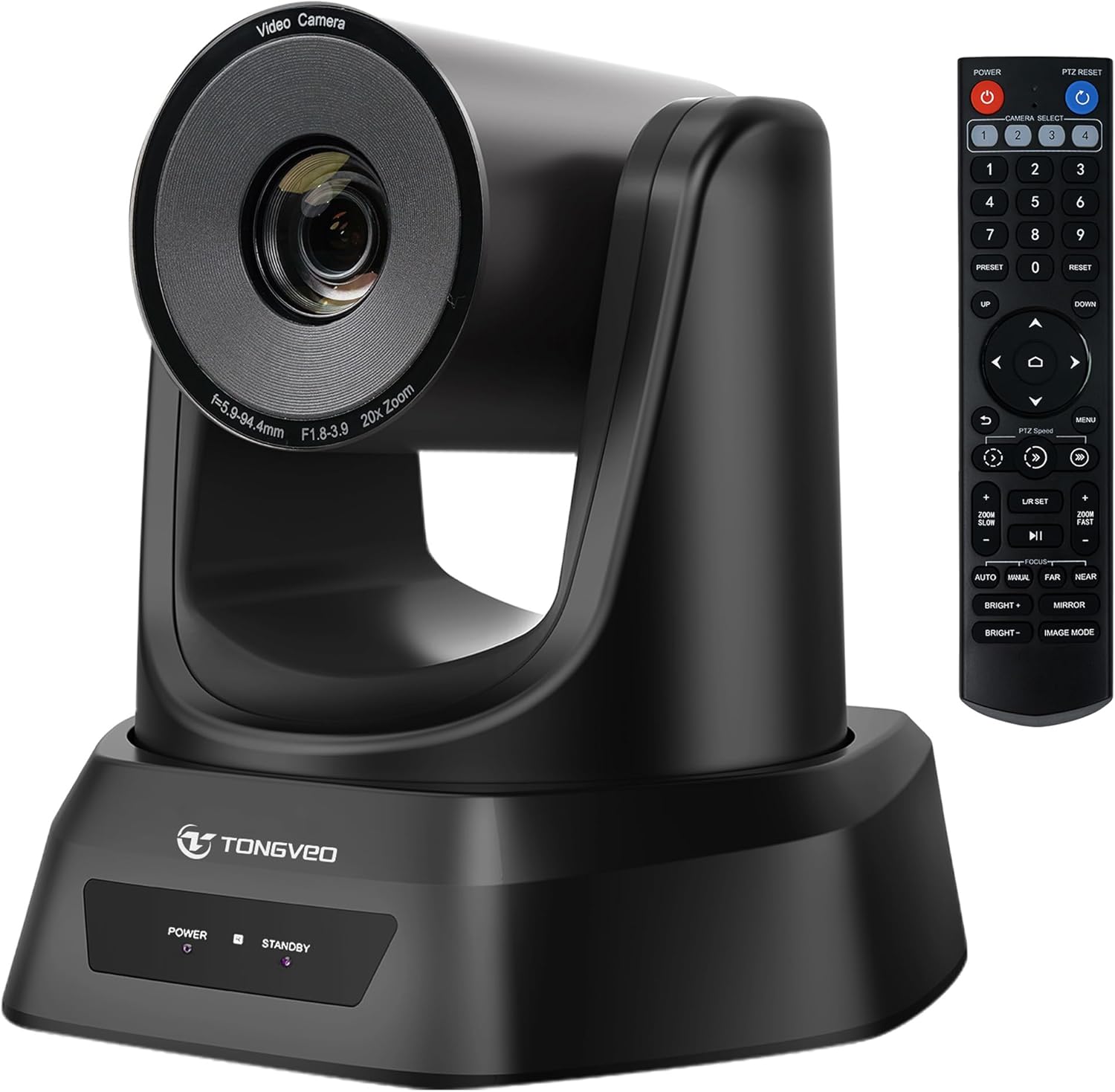 TONGVEO HDMI/SDI/USB/LAN IP Live Streaming PTZ Kamera 20x Optischer Zoom 1080P 60fps HD Konferenzkamera