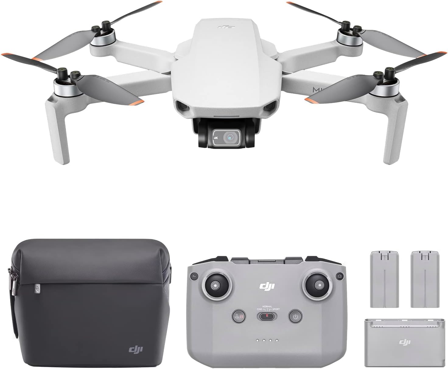 DJI Mini 2 Fly ‎More ‎Combo Ultraleichte faltbare Kameradrohne