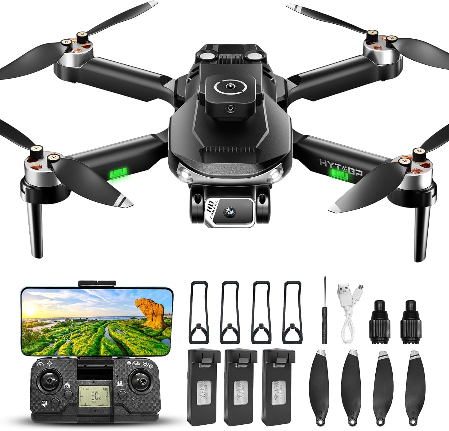 HYTOBP S165 MAX Drohne mit Kamera 1080P