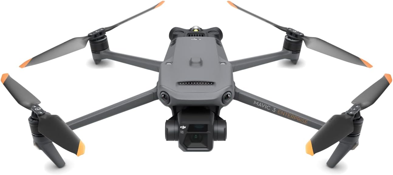 DJI Mavic 3E Worry-Free Basic Combo - Kameradrohne mit 4/3 CMOS-Weitwinkelkamera, mechanischem Verschluss, 56-fachem Hybridzoom, 45 min Flugzeit, zentimetergenauer Positionierung