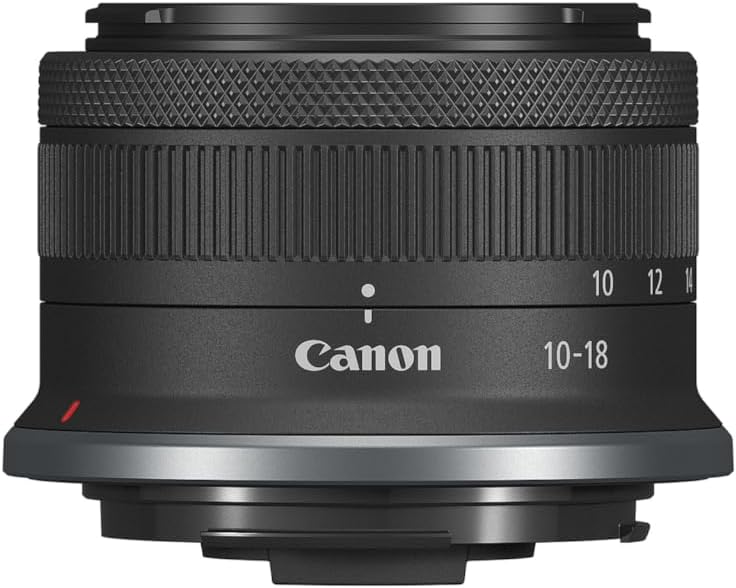 Canon RF-S 10-18mm F4.5-6.3 is STM Ultraweitwinkel-Zoomobjektiv für Canon EOS R Serie mit APS-C-Sensor