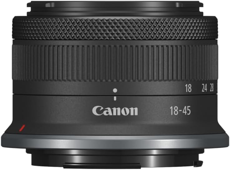 Canon RF-S 18-45mm F4.5-6.3 is STM Kamera Objektiv schwarz