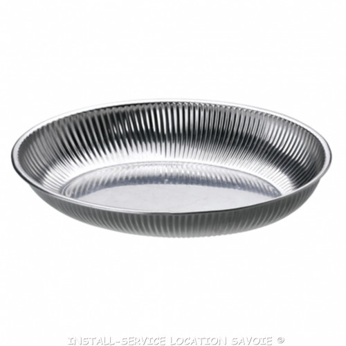 Corbeille à pain ovale inox