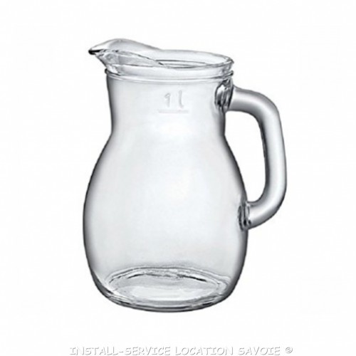 Pichet à eau en verre - 1L