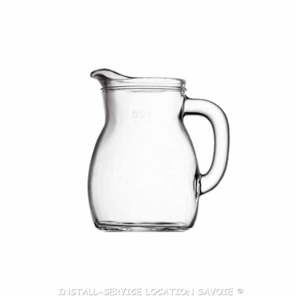 Pichet à vin en verre - 0.5L