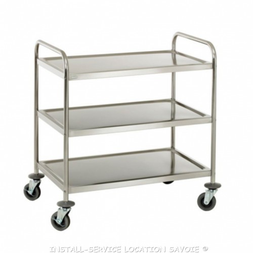 Chariot de service 3 niveaux