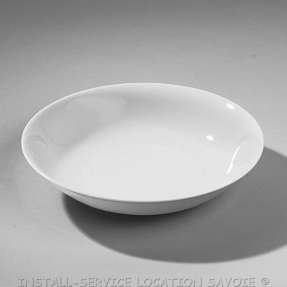 Grand plat à buffet en porcelaine diam.46 cm
