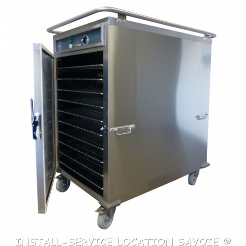 Etuve 12 nivx GN X 24 - 200°max - (H.135 cm) - Sans grilles