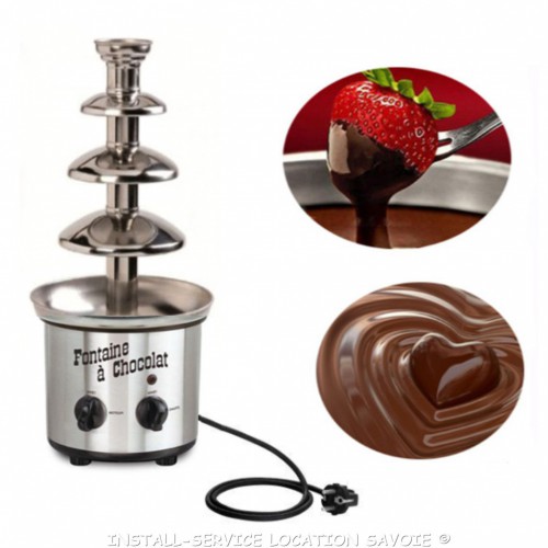 Fontaine à chocolat 4 étages
