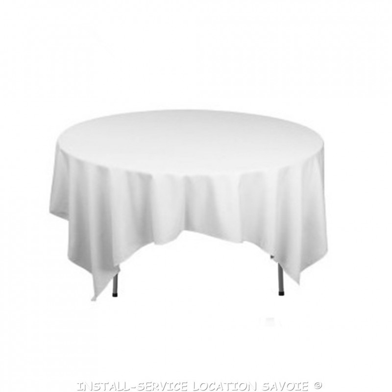 Nappe 210 X 210 cm blanche