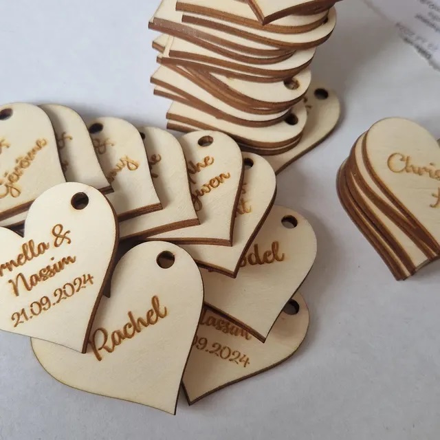 coeur bois blanc