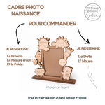 cadre personnalisé bebe