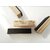Brosse en bois gravé maitresse stephanie fleurs